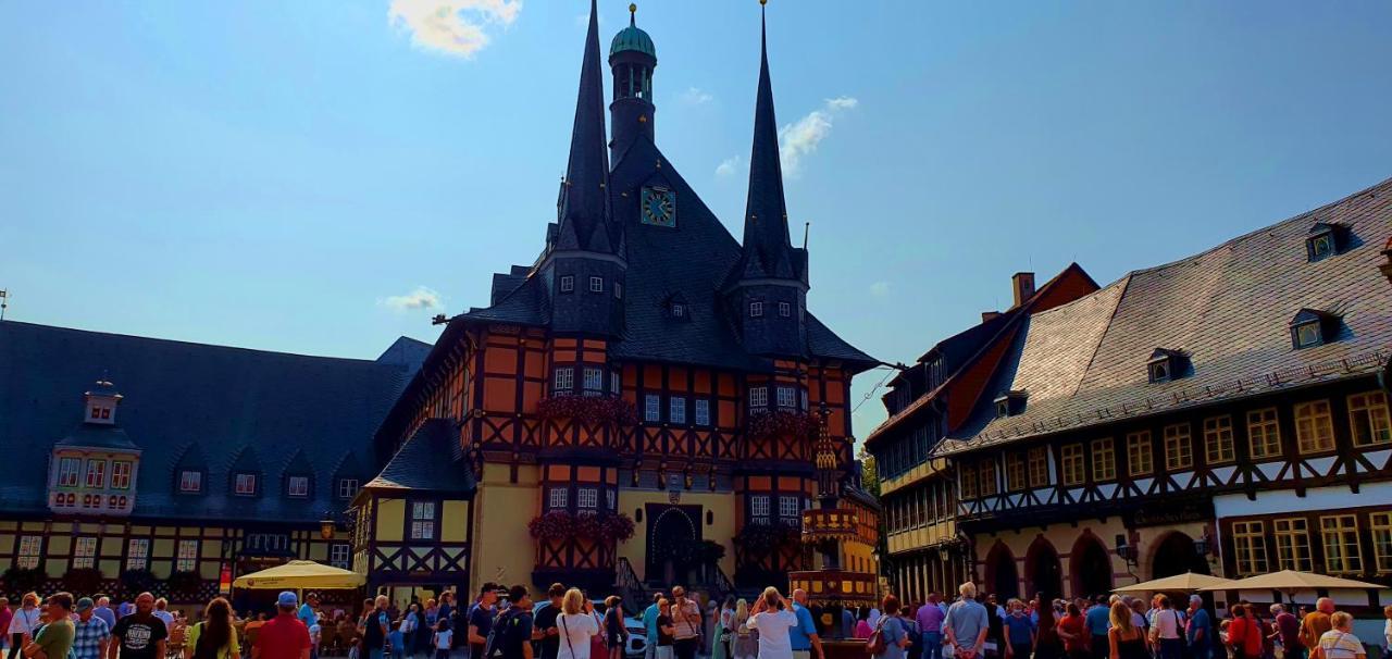 Ferienhaus Wernigerode "Am Schlossbuehel" 5 Schlafzimmer Buitenkant foto